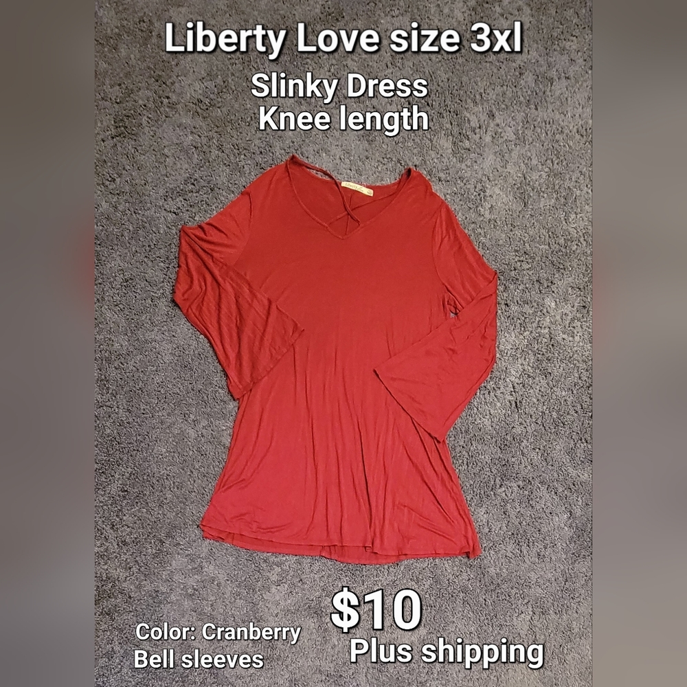 Cranberry dress